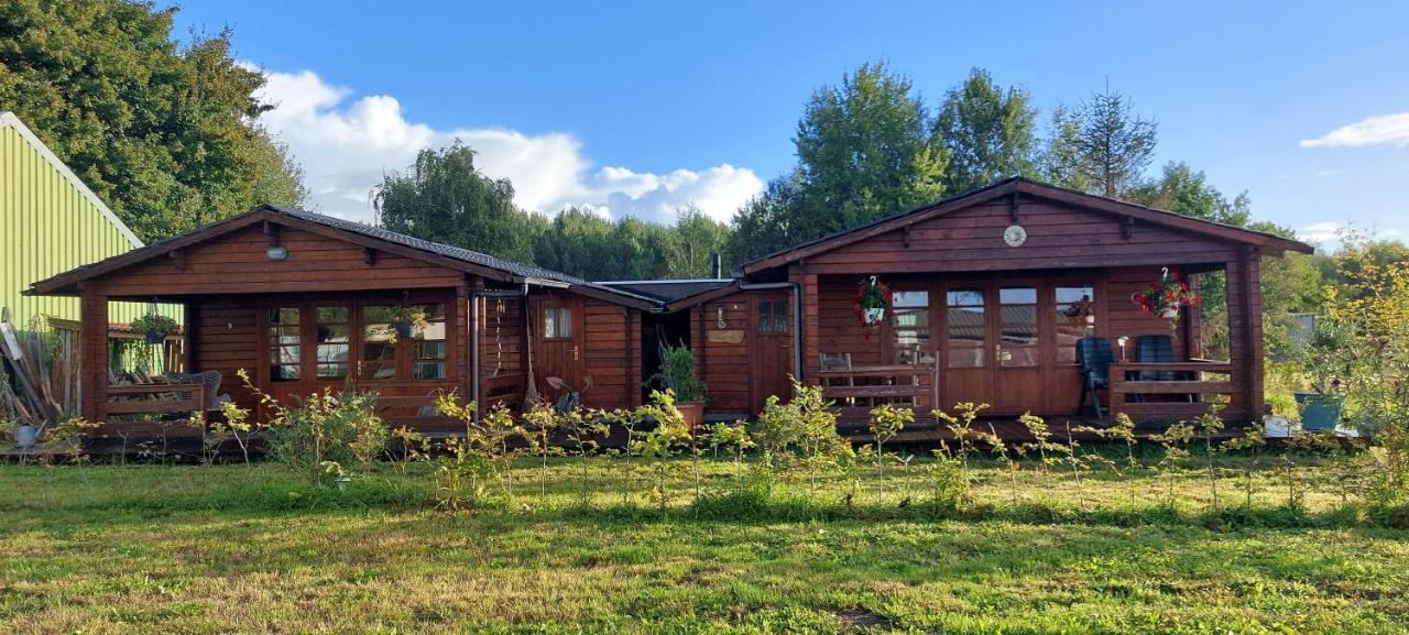 Ruime Romantische Blokhut Zwaanshoek Exterior foto