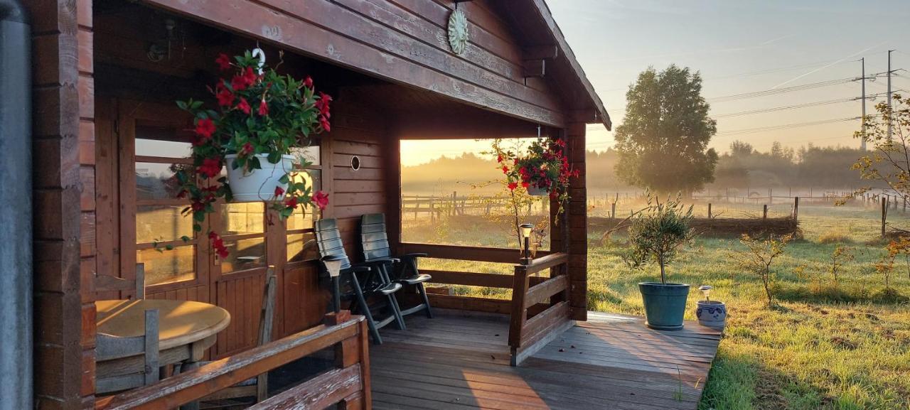 Ruime Romantische Blokhut Zwaanshoek Exterior foto